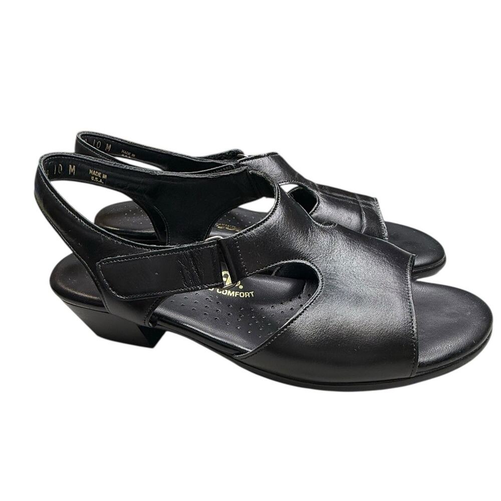 SAS Black Sandals Comfortable Stylish Footwear
